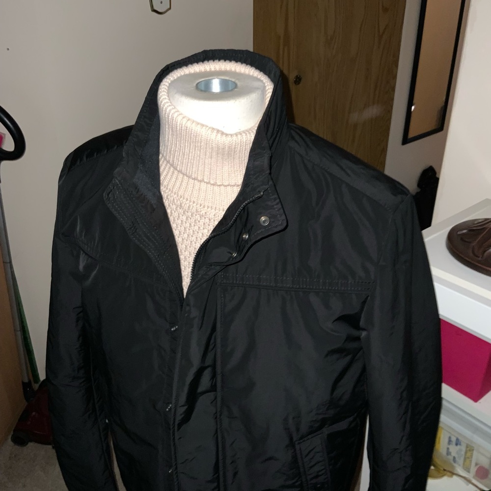 Brand new Hugo Boss Black Padded Bomber jacket Size 46R New. - Picture 5 of 15